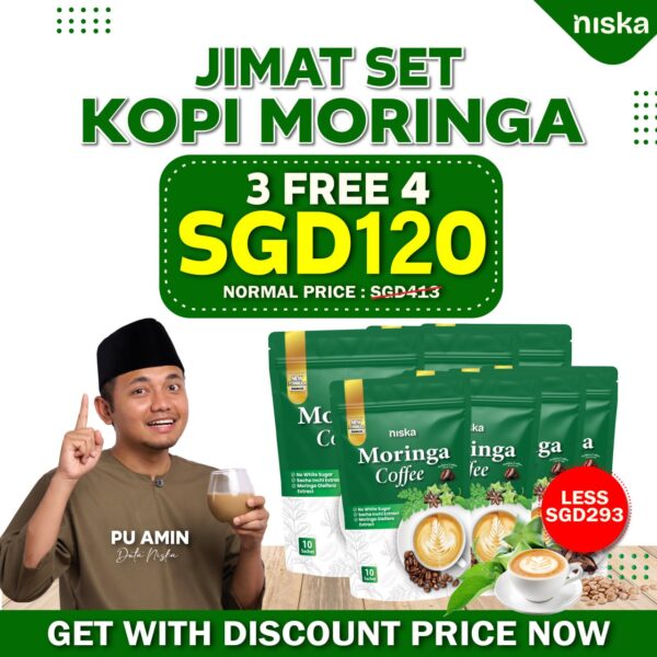 JIMAT SET 3 FREE 3