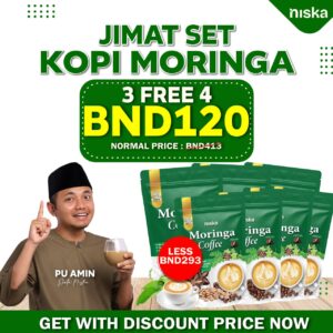 JIMAT SET - 3 FREE 4 PACK